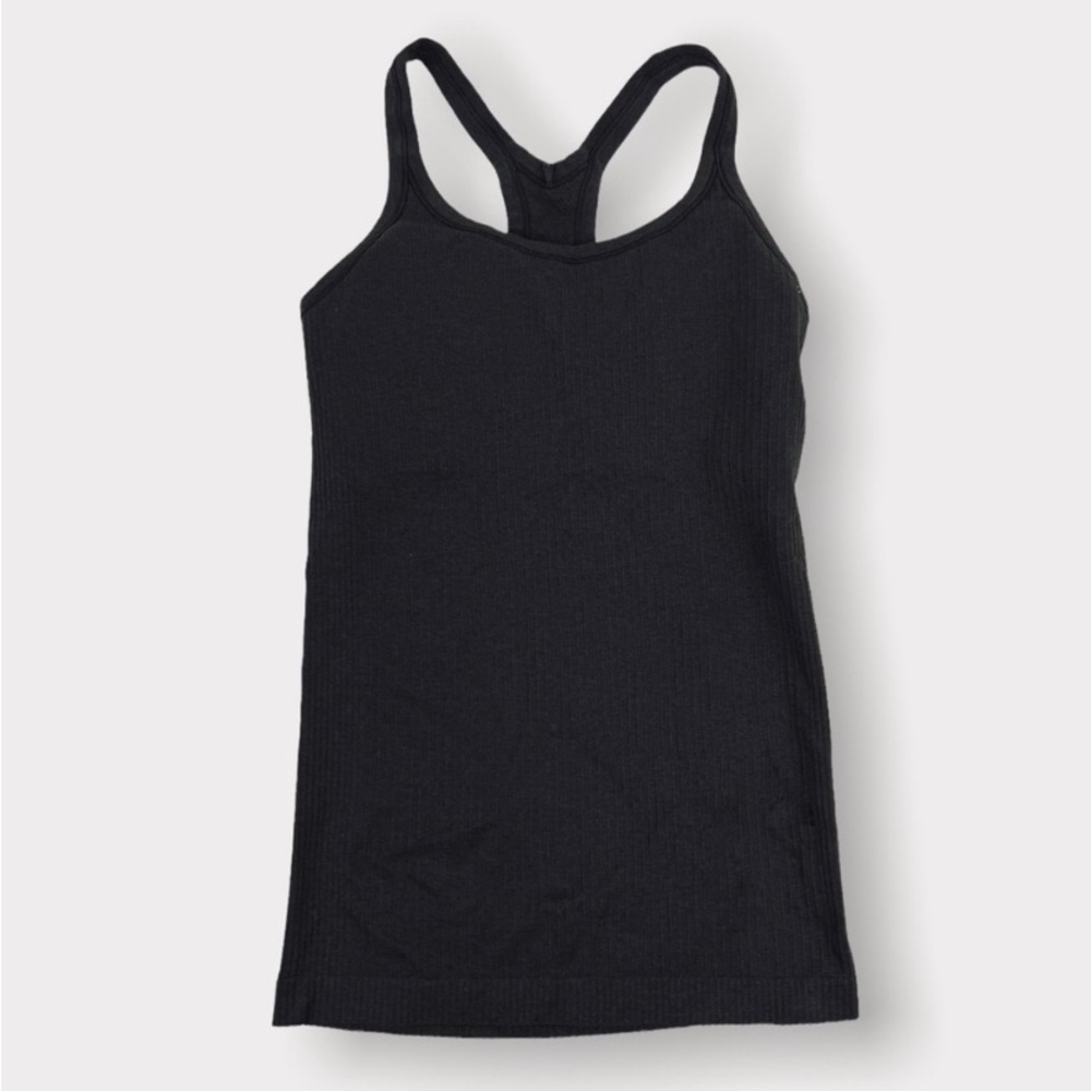Lululemon Ebb To Street Tank in charcoal size 4